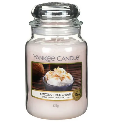 Yankee candle large jar coconut rice cream 623 g