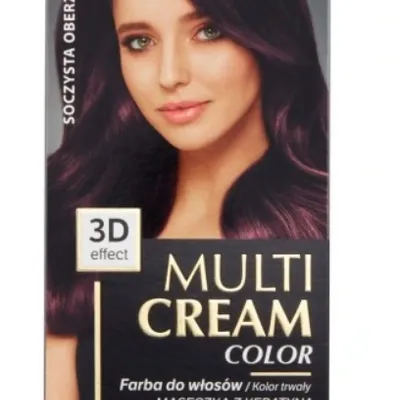 Joanna multi cream color farba do włosów soczysta oberżyna 37