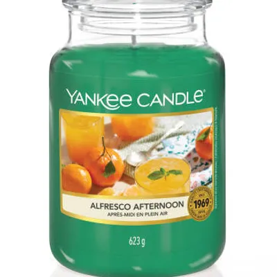 Yankee candle large jar alfresco afternoon 623g