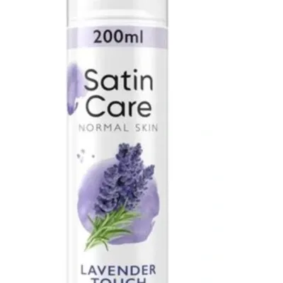 Gillette satin care normal skin lavender touch żel do golenia 200 ml