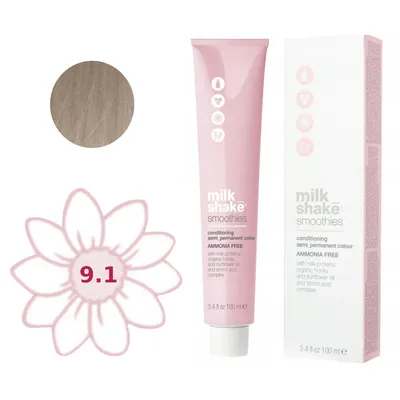 Milk shake smoothies semi-perm 9.1 farba 100ml