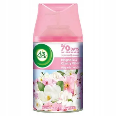 Air wick wkład do odświeżacza powietrza magnolia i kwiat wiśni 250ml