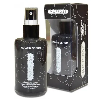 Morfose keratin black serum włosy zniszczone 75ml