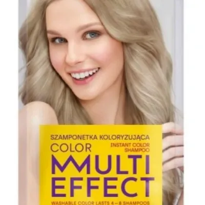 Joanna multi effect color keratin complex szamponetka - 03.5 srebrny blond 35 g