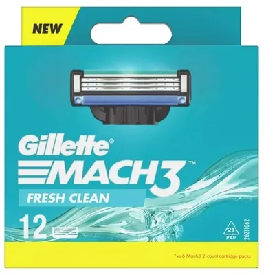 Gillette m3 fresh clean 12 szt