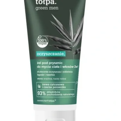 Tołpa green men żel pod prysznic do ciała i włosów 2w1 200 ml