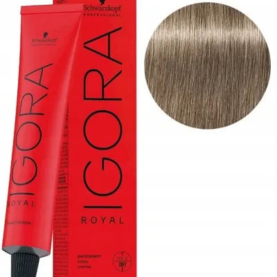 Schwarzkopf farba igora royal 60ml 8.1 jasny blond popielaty