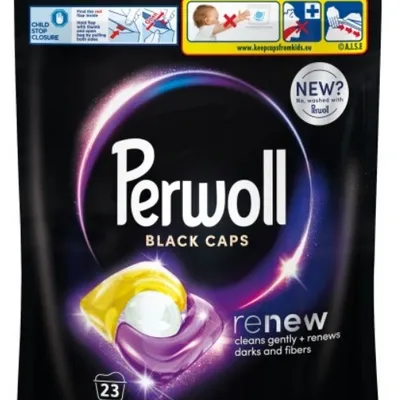 Perwoll renew caps black kapsułki do ciemnego prania 23 szt