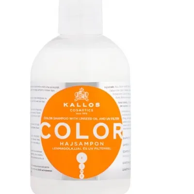 Kallos color linseed oil uv filter shampoo 1000 ml