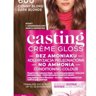 L'oreal paris casting creme gloss farba do włosów 600 ciemny blond