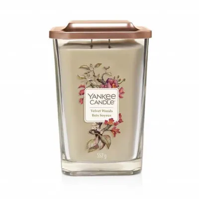 Yankee candle elevation velvet woods 522g