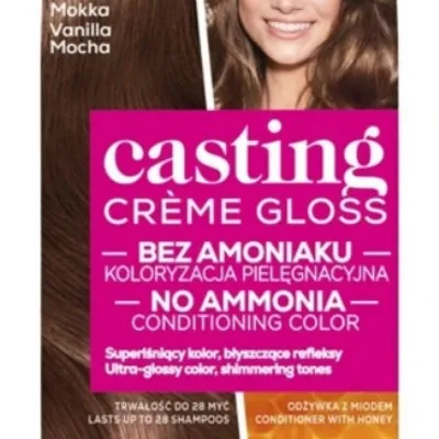 L'oreal paris casting creme gloss farba do włosów 618 waniliowa mokka
