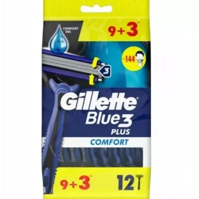 Gillette blue3 plus comfort 9+3 szt