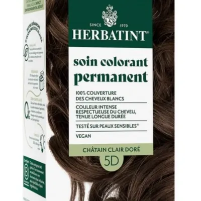 Herbatint farba 170 ml 5d jasny złoty kaszatan