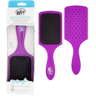 Wet brush paddle detangler purple szczotka