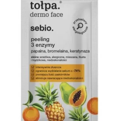 Tołpa dermo face enzymy peeling zluszczajacy do twarzy saszetka 8 ml