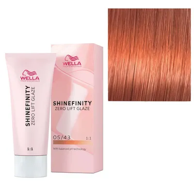 Wella shinefinity 60 ml 05/43 gold