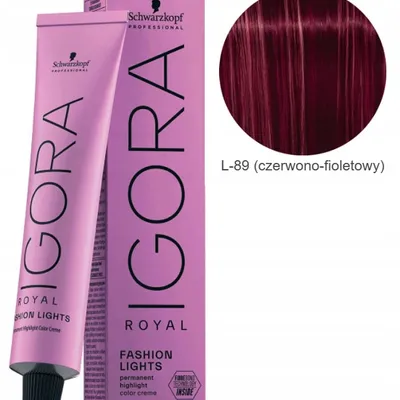 Schwarzkopf farba igora royal fashion l-89 60ml