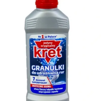 Kret granulki do udrażniania rur 280 g