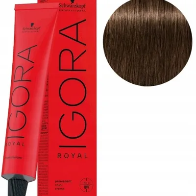 Schwarzkopf farba igora royal 60ml 5-65 jasny brąz czekoladowo-złoty