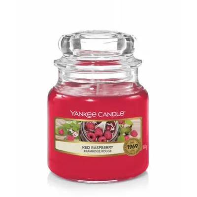 Yankee candle small jar red raspberry 104g