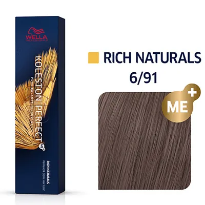 Wella koleston me + 60 ml 6/91