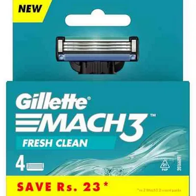 Gillette m3 fresh clean 4 szt