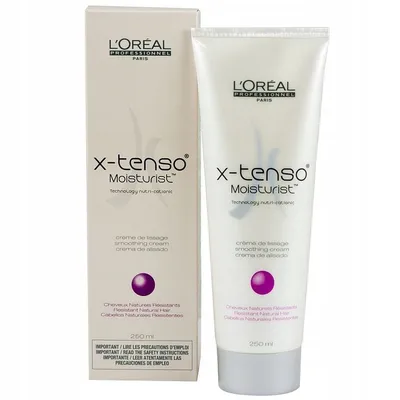 Loreal x-tenso moisturist krem włosy oporne 250ml
