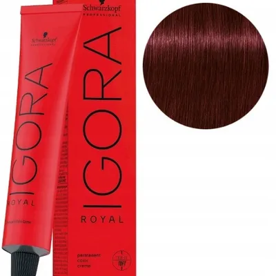 Schwarzkopf farba igora royal 60ml 4-88 średni brąz czerwony ekstra