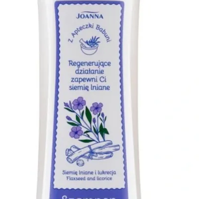 Joanna z apteczki babuni szampon regenerujący siemię lniane i lukrecja 300 ml