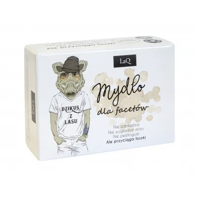 Laq dzik kostka mydło dla facetów 85g