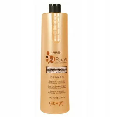 Echosline kipower szampon z keratyną 1000 ml