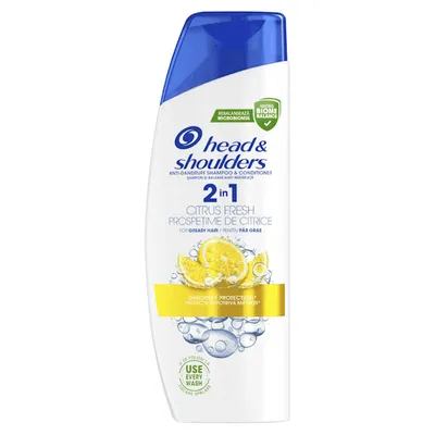 Head & shoulders szampon citrus fresh 2 w 1 330 ml