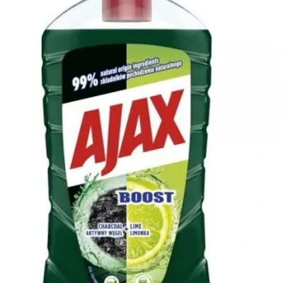 Ajax boost charcoal + lime 1 l aktywny węgiel & limonka
