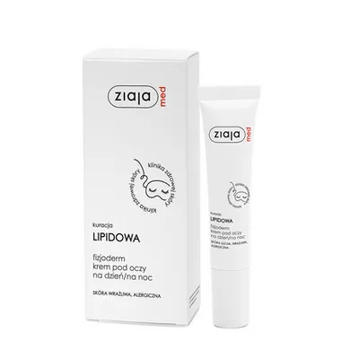 Ziaja med kuracja lipidowa fizjoderm krem pod oczy na dzień/na noc 15 ml