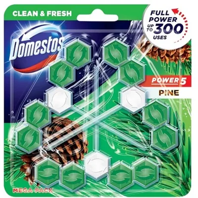 Domestos kostka wc aroma lux pine 3x55 g