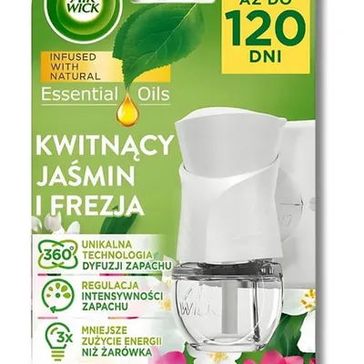 Air wick elektryczny odświeżacz powietrza kwitnący jaśmin i frezja 19 ml