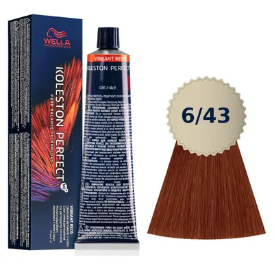 Wella koleston me + 6/43 farba 60ml