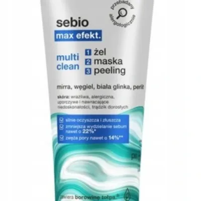 Tołpa dermo face sebio żel peeling maska 100 ml