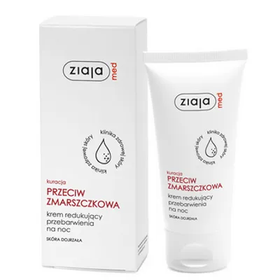 Ziaja med kuracja przeciwzmarszczkowa krem redukujący przebarwienia na noc 50 ml