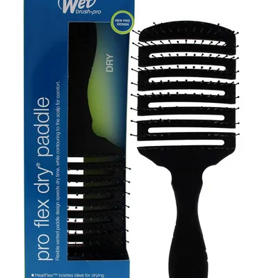 Wet brush pro flex dry paddle black