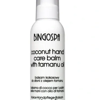Bingospa balsam kokosowy do dłoni z olejkiem tamanu 135 g