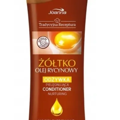 Joanna tradycyjna receptura odżywka żółtko i olej rycynowy 300 ml