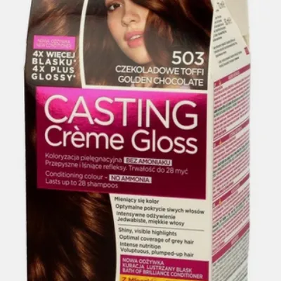 L'oreal paris casting creme gloss farba do włosów 503 czekoladowe toffi