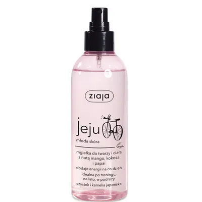 Ziaja jeju mgiełka do twarzy i ciała z nutą mango,kokosa i papai 200ml