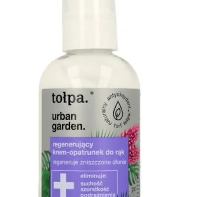 Tołpa urban garden krem do rąk regeneracyjny opatrunek 100 ml