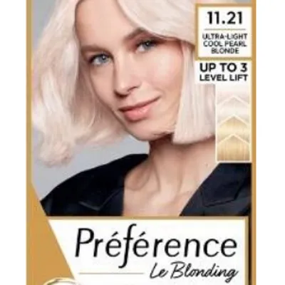 L'oreal paris recital farba do włosów bardzo bardzo jasny chłodny perłowy blond 11.21 le blonding