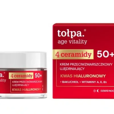Tołpa age vitality krem przeciwzmarszczkowy 50+ ujędrniający 50 ml