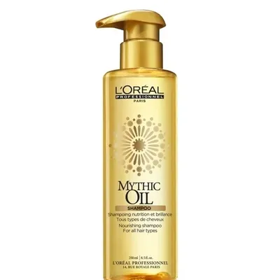 Loreal mythic oil szampon 250 ml odżywczy do wszystkich rodzajów włosów