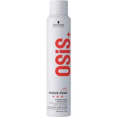 Schwarzkopf osis+ freeze pump strong spray 200 ml